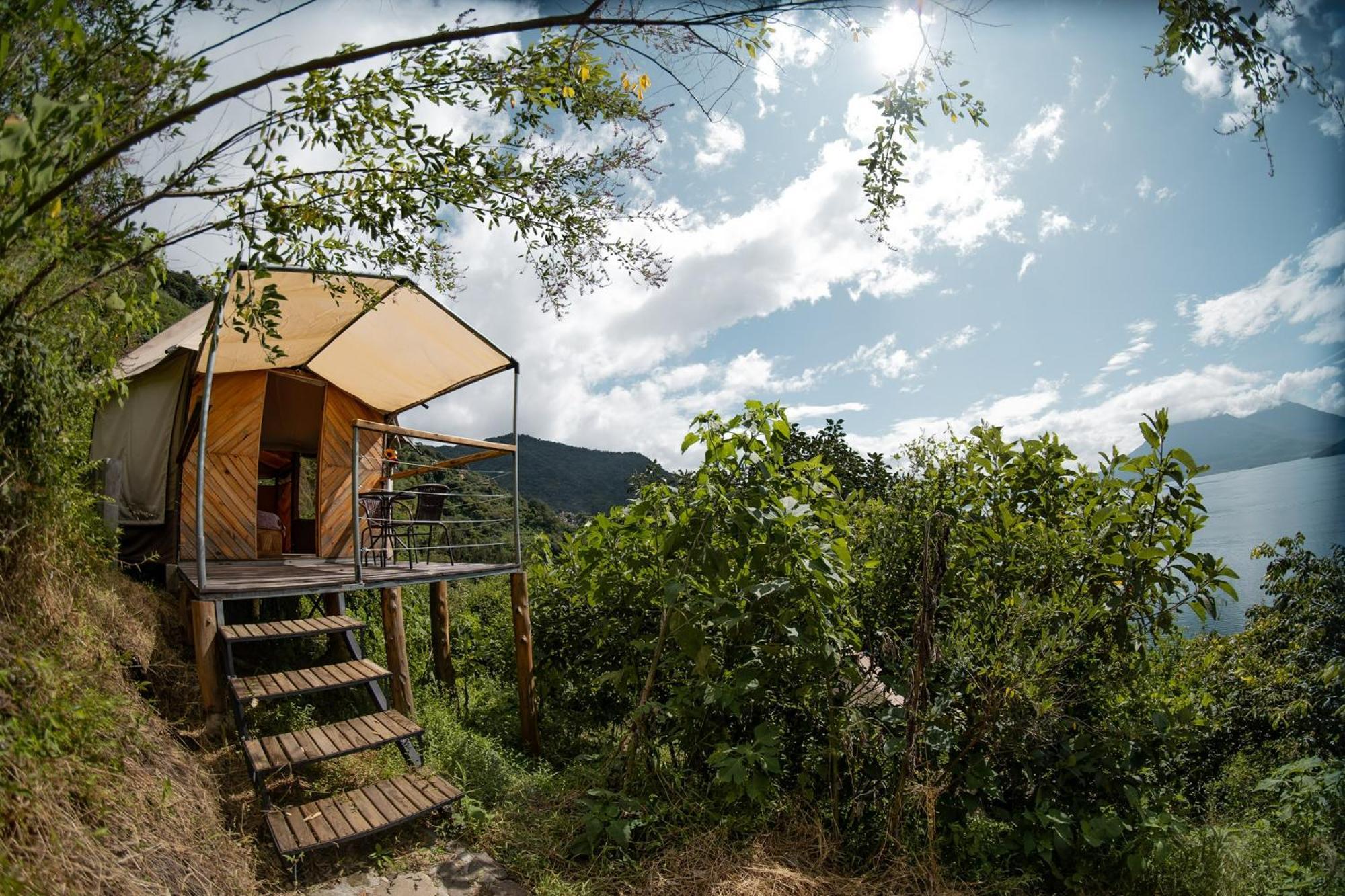 Fuego Atitlan Eco-Hotel San Marcos La Laguna Dış mekan fotoğraf