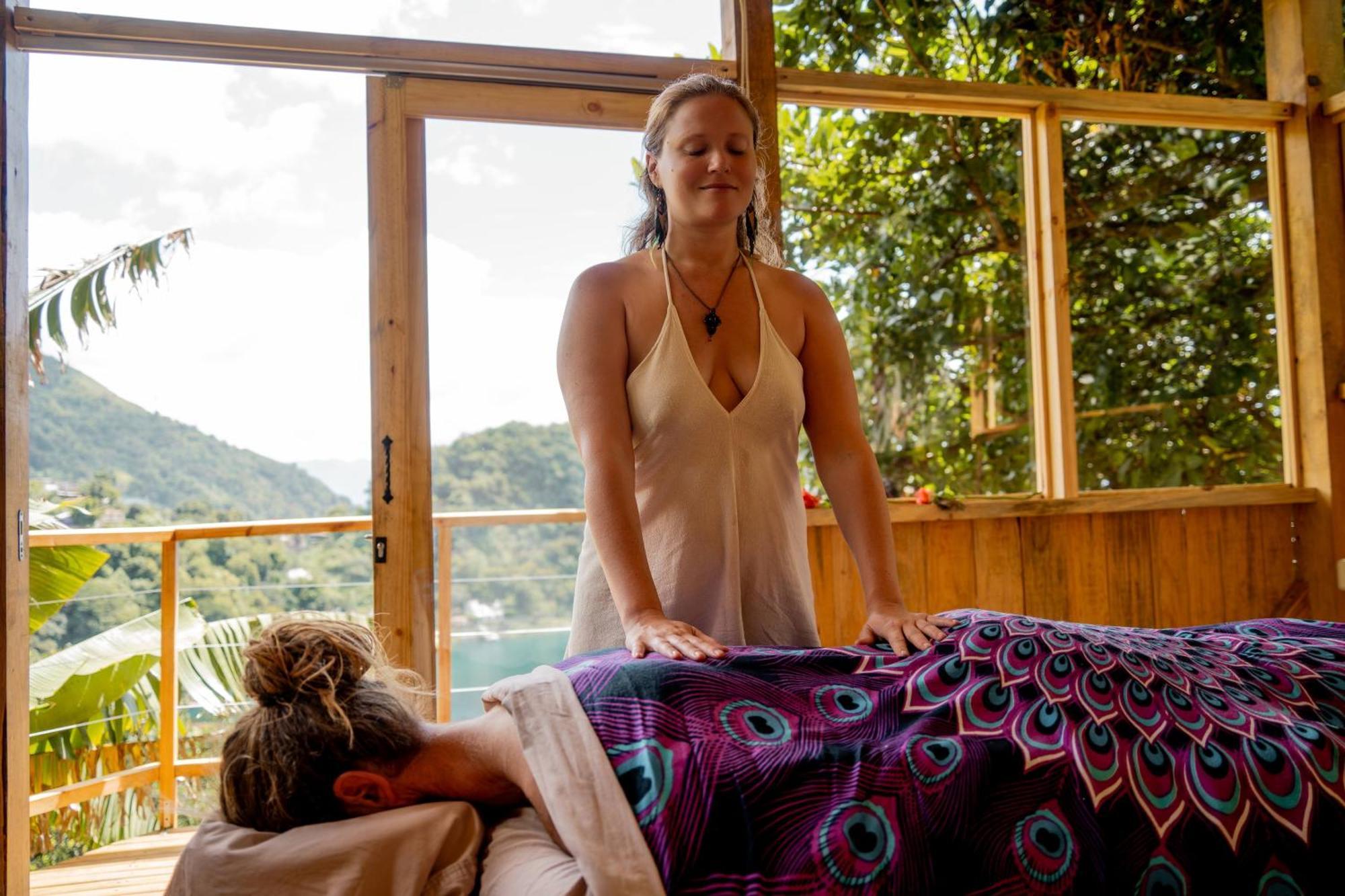 Fuego Atitlan Eco-Hotel San Marcos La Laguna Dış mekan fotoğraf